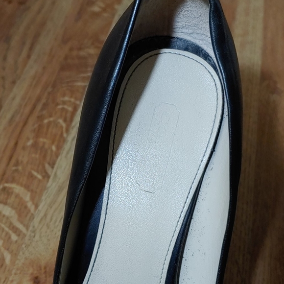 Coach Aliya Logo Peek Open Toe Heels 6B - Picture 13 of 16